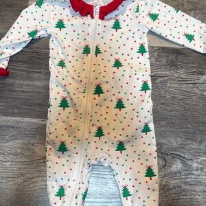 Festive Christmas Tree Kids One Piece